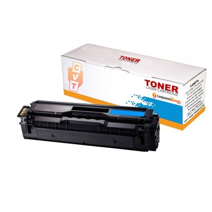 Compatible Samsung CLP415 / CLX4195 / CLT-C504S Cyan Cartucho de Toner