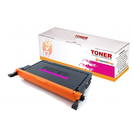 Compatible Samsung CLP610 / CLP660 / CLP-M660B / CLP-M660A Magenta Cartucho de Toner