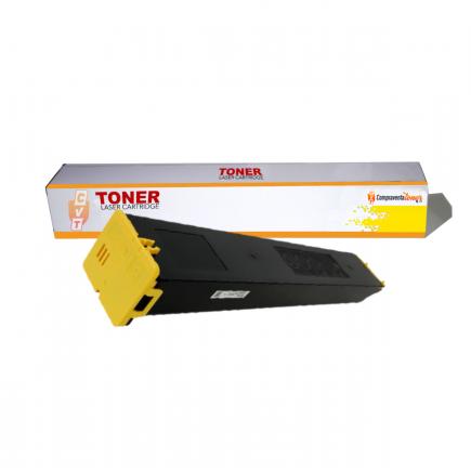 Compatible Sharp MX61 / MX-61GTYA Toner Amarillo MX-2630, 2651, 3050, 3551, 4071, 5050, 6070, 6071