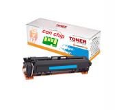 Compatible HP W2211X / 207X (CON CHIP) Toner Cyan para HP Color LaserJet Pro M255, M282, M283