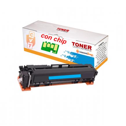 Compatible HP W2211X / 207X (CON CHIP) Toner Cyan para HP Color LaserJet Pro M255, M282, M283