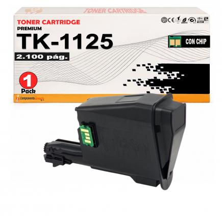 Compatible Toner Kyocera TK1125 / TK-1125 Negro Cartucho de Toner 1T02M70NL0