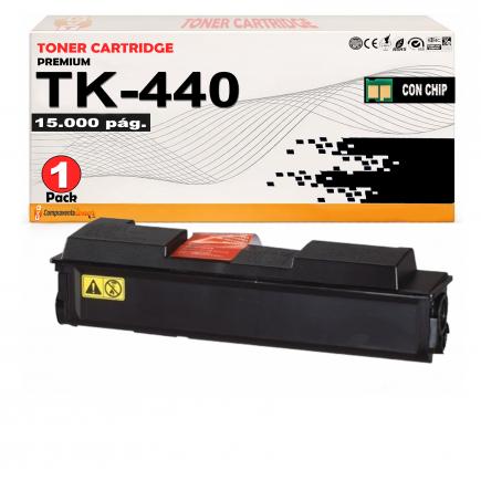 Compatible Toner Kyocera TK440 / TK-440 - 1T02F70EU0 Negro para Kyocera FS-6950DN / FS-6950DTN