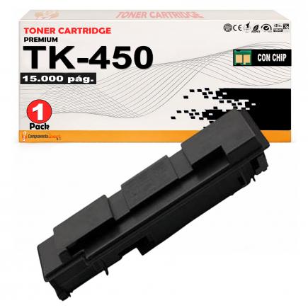 Compatible Toner Kyocera TK450 / TK-450 - 1T02J50EU0 Negro para Kyocera FS-6970 DN