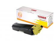 Compatible Toner Kyocera TK580 / TK-580Y 1T02KTANL0 Amarillo para FS-C5150DN P6021CDN