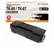 Compatible Toner Kyocera TK65 / TK67 - 370QD0KX Negro para FS-3820, FS-3830
