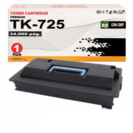 Compatible Toner Kyocera TK725 / TK-725 - 1T02KR0NL0 Negro para TASKalfa 420i / 520i