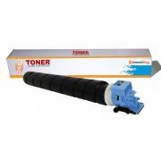 Compatible Toner Kyocera TK8455 / TK-8455C Cyan 1T0C2MCNL0 para TASKalfa MZ2501, MZ3501
