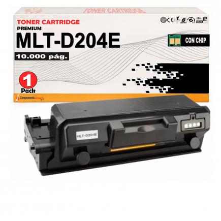 Compatible Toner Samsung 204E / MLT-D204E Negro para ProXpress M3825DW, M3825ND, M3875FD, M3875FW, M4025ND, M4025NX, M4075SFR, M4075SFX