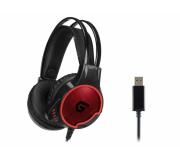 Conceptronic Auriculares Gaming con Microfono USB - Sonido 7.1 - Compatible PC/PS4 - Negro