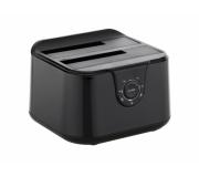 Conceptronic Caja Externa para Discos Duros Sata 2.5"/3.5"/SSD - USB 3.1 Gen 2 - 5Gps - Negro