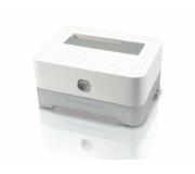 Conceptronic Caja Externa para Discos Duros - Sata 2,5"/3.5" y SSD - USB 3.0 - 5Gps - Blanco/Gris