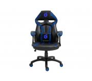 Conceptronic Silla Gaming - Reposabrazos Acolchados - Soporte Lumbar Ajustable - Mecanismo de Mariposa - Peso Max 150kg