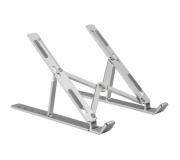Conceptronic Soporte Para Portatiles - 6 niveles - Hasta 15.6" - Plegable -  Color Aluminio