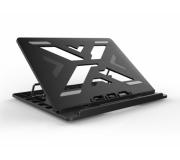 Conceptronic  Soporte Para Portatiles - 7 niveles - Hasta 15.6" - Color Negro