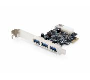 Conceptronic Tarjeta PCI Express con 3 Puertos USB 3.0 Delanteros y 1 Puerto USB 3.0 Interno