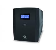Conceptronic Zeus 2200VA 1320W IEC SAI - AVR Incorporado - 6x IEC C13, 2x RJ-45 y 1x USB