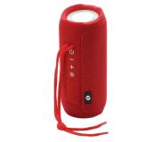 Coolsound Boom Altavoz Bluetooth Led 10W - Bateria 1200mAh - Autonomia 3-4h - Color Rojo