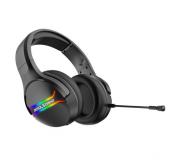 Coolsound G9 Auriculares Gaming Inalambricos con Microfono Extraible - Compatible con PC, MAC, PS5, PS4, Xbox 360, Nintendo Switch - Autonomia hasta 15h -  Iluminacion RGB - Diadema Ajustable - Almohadillas Acolchadas - Controles en Auricular