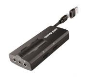 Coolsound Tarjeta de Sonido Externa 7.1 USB-C - Adaptador a USB-A - Entradas  Microfono, Auriculares 3.5mm 3 pin, Auricular + Microfono 3.5mm 4 pin