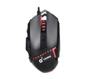 Cromad G320 Raton Gaming USB 3200dpi - 8 Botones - Iluminacion LED Rojo, Amarillo y Verde - Uso Diestro - Cable de 1.50m