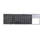 Cromad Mini Teclado Plegable Bluetooth 3.0 con Touchpad - 64 Teclas - Diseño Slim