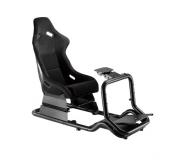 Cromad Pro R3 Asiento Simulador de Carreras - Soporte para Pedales y Volante - Totalmente Ajustable - Robusto - Peso Max. 130kg