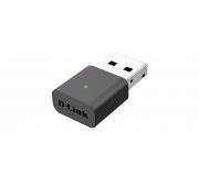 D-Link Adaptador Nano USB WiFi Inalambrico - Hasta 300Mbps - WPS