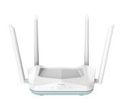 D-Link Eagle Pro AI AX1500 WiFi 6 Smart Router Doble Banda - Hasta 1200Mbps - 3 Puertos RJ45 10/100 Mbps - Control de Voz con Google/Alexa - 4 Antenas Externas - MU-MIMO y OFDMA