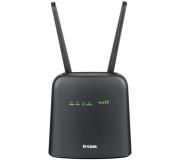 D-Link Router Inalambrico 4G/3G WiFi - Hasta 150Mbps - 2 Puertos LAN Ethernet - 2 Antenas Externas
