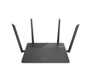 D-Link Router Inalambrico Doble Banda AC 1900 Gaming - WiFi - Hasta 1900Mbps - 4 Puertos RJ45 - 4 Antenas Externas - Color Negro