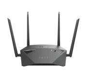 D-Link Router Inalambrico Doble Banda AC 1900 MU-MIMO - WiFi - Hasta 1900Mbps - 4 Puertos RJ45 - 4 Antenas Externas - Color Negro