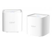 D-Link Sistema WiFi Mesh de Doble Banda -  AC1200 - 2 Puntos de Acceso - 2 Puertos LAN Gigabit Ethernet - MU-MIMO - WPA3 - Cobertura WiFi 325m2