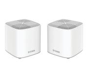 D-Link Sistema WiFi Mesh de Doble Banda - WiFi 6 - 2 Puntos de Acceso - Puerto LAN - Puerto WAN - MU-MIMO - WPA3