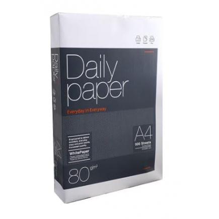 Daily Paper Papel A4 80gr. 210x297mm (500 Hojas) Blanco