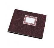 Dohe Cuaderno Cartone Caja - Cuarto Apaisado - Lomera de Tela - 100 Hojas Offset de 70gr