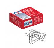 Dohe Pack de 100 Clips Labiados Nº3 42mm - Niquelados