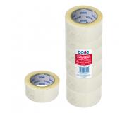 Dohe Pack de 6 Precintos de Polipropileno - Medidas 48mm x 66m - Transparente