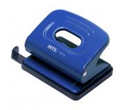 Dohe Taladro Perforador Metalico - Hasta 16 Hojas - Guia y Deposito - Color Azul