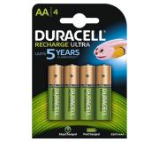 Duracell HR06-P Pilas Recargables NiHM AA LR6 1.2V 2500mAh Ultra (4 unidades)