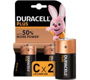 Duracell Pilas Alcalinas C Plus LR14 1.5V - 2 Unidades