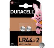 Duracell Pilas Alcalinas de Boton LR44 76A/A76/V13GA 1.5V - 2 Unidades