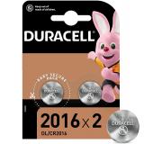 Duracell Pilas Litio de Boton DL2016 3V - Tecnologia Baby Secure - 2 Unidades
