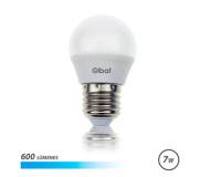 Elbat Bombilla LED G45 7W 600LM E27 Luz Fria - Ahorro de Energia - Larga Vida Util - Bajo Consumo - Color Blanco
