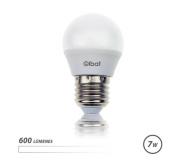Elbat Bombilla LED - Potencia: 7W - Lumenes: 600 - Tipo de Luz: 4000K Luz Blanca - Casquillo: E27 - Angulo: 220º - Dimensiones: 45X78mm - 30000 Horas de Vida - 15000 Encendidos - Color Blanco