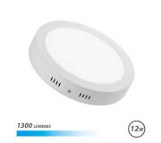 Elbat Downlight Circular Sobre Pared LED 12W 1300lm Luz Fria