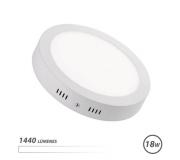 Elbat Downlight de Pared LED 18W 1440lm - Forma Circular 225mm - 4000K Luz Blanca