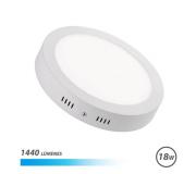 Elbat Downlight de Pared LED 18W 1440lm - Forma Circular 225mm - 6500K Luz Fria