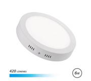 Elbat Downlight de Pared LED 6W 420lm - Forma Circular 120mm - 6500K Luz Fria
