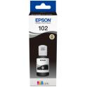 Epson 102 Negro - Botella de Tinta Pigmentada Original C13T03R140